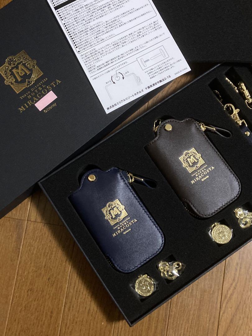 【非売品】 ディズニーシー ミラコスタホテル 本革キーケース 312bede926425522296b87519da825