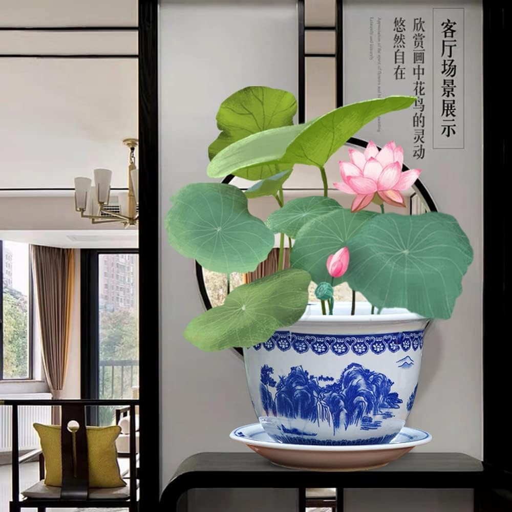 花と果物の装飾 陶器の水鉢、手描き、シノワズリ f6c5c4ac0d3ef6e4172fe636e852ee