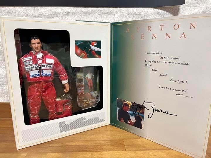 勇気の子 SENNA アイルトン・セナ 1000個限定 フィギュア 開封品