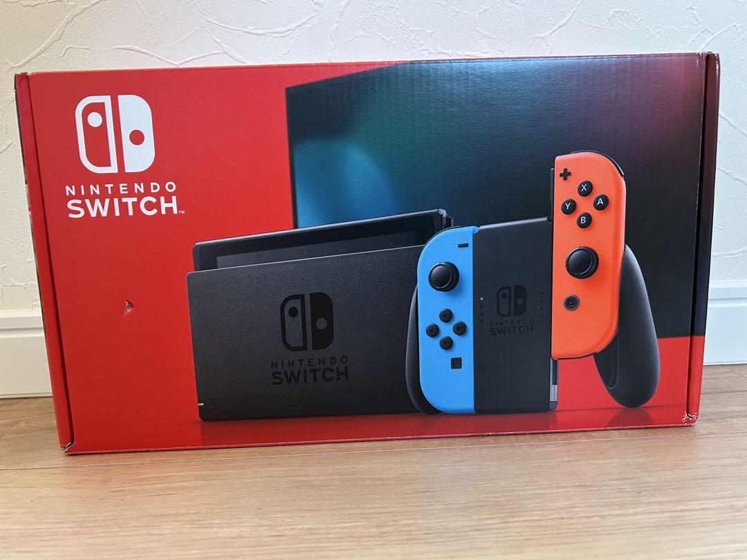 Nintendo Switch 本体 青/赤 Joy-Con付き（Nintendo Switch 緑と