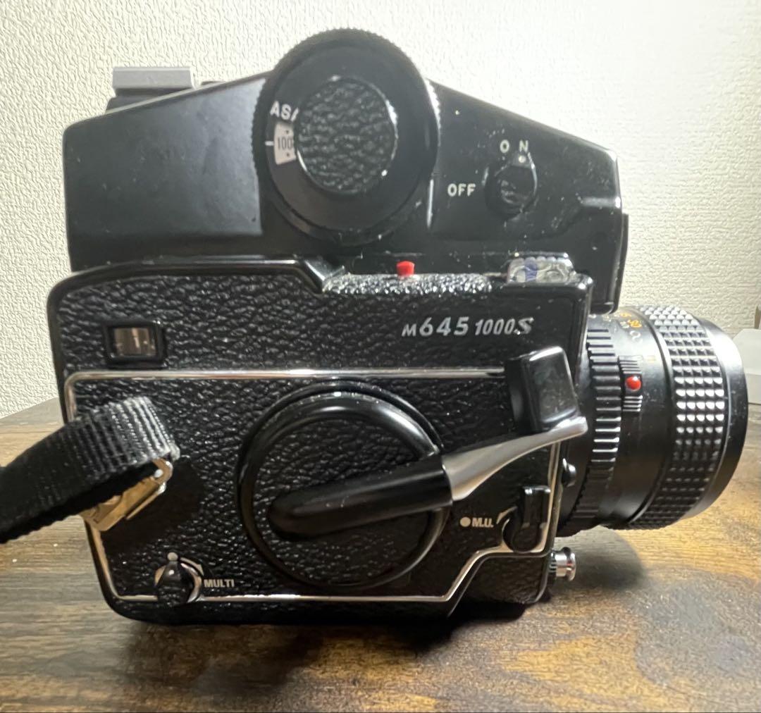 mamiya 645 フィルムカメラ Mamiya 645 Super Medium Format Film Camera w/ Prism Finder