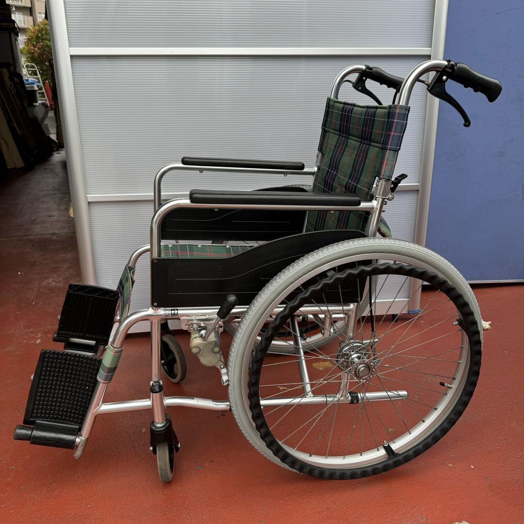 DA838 松永AR201B 車椅子 自走（AR－201B アルミ製