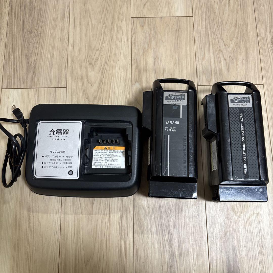 ヤマハ 充電器 +リチウムイオン バッテリー セット ゆうちょ等銀行先振込限定] ヤマハ電動車いす部品 JW新リチウム