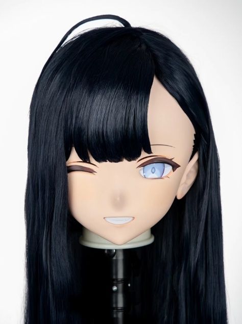 2025年新作入荷 ☆即納 全頭マスク カツラ付き ロック付き NO.367 衣装付き その他