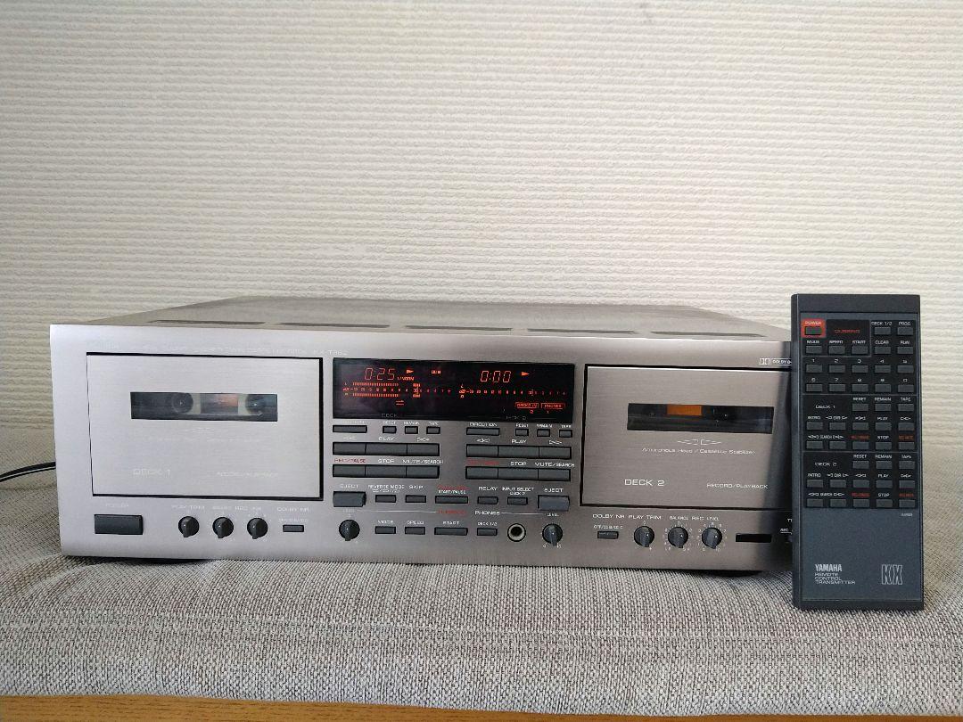 YAMAHA　KX-T950 ダブルカセットデッキ　ヤマハ　動作品 YAMAHA KX-T950 ① - 羽田電器産業 ステレオ事業部
