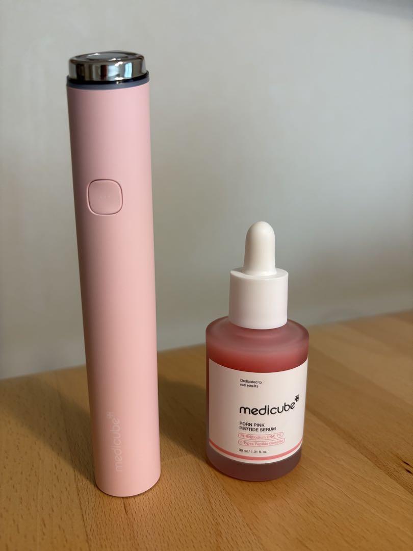 medicube 美顔器 ピンク USB-C充電 MEDICUBE メディキューブ ブースタープロ ミニ 美顔器 韓国美容