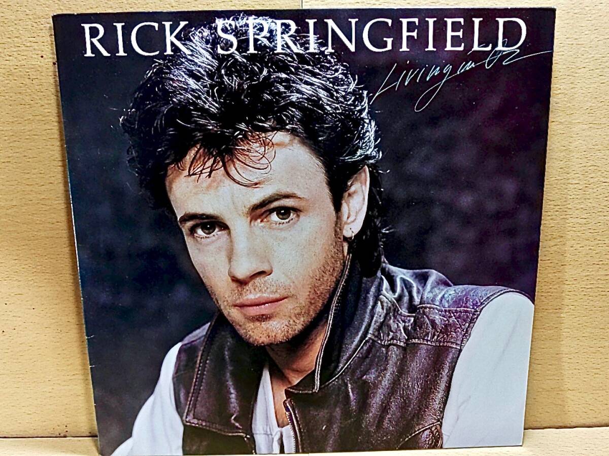 RICK SPRINGFIELD「EFX Alive」パンフレット、ビールグラス RICK SPRINGFIELD「EFX Alive」パンフレット、ビールグラス
