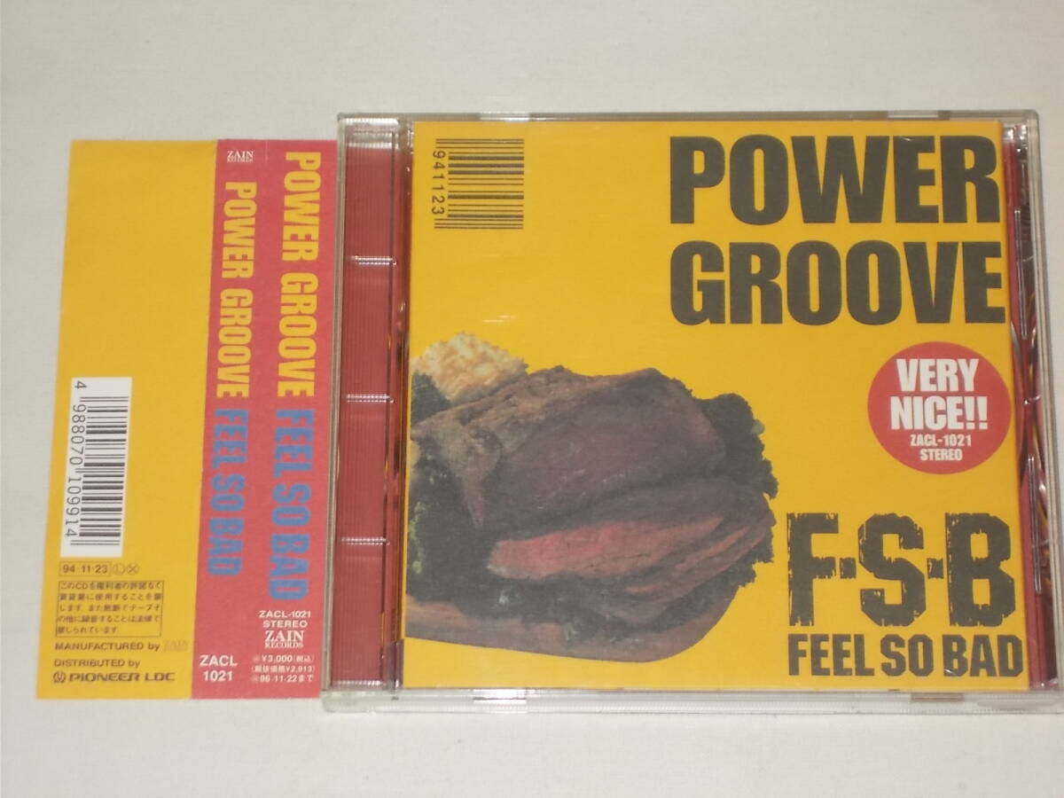 FEEL SO BAD/POWER GROOVE/CDアルバム フィール・ソー・バッド