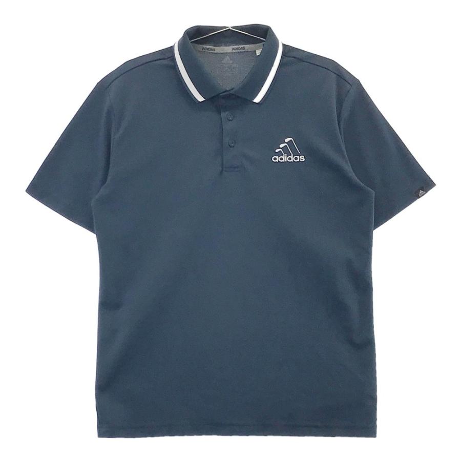 adidas - 美品 adidas Golf アディダス 半袖 ウーブン ポロシャツ M 総柄 adidas - 美品 adidas Golf アディダス 半袖 ウーブン