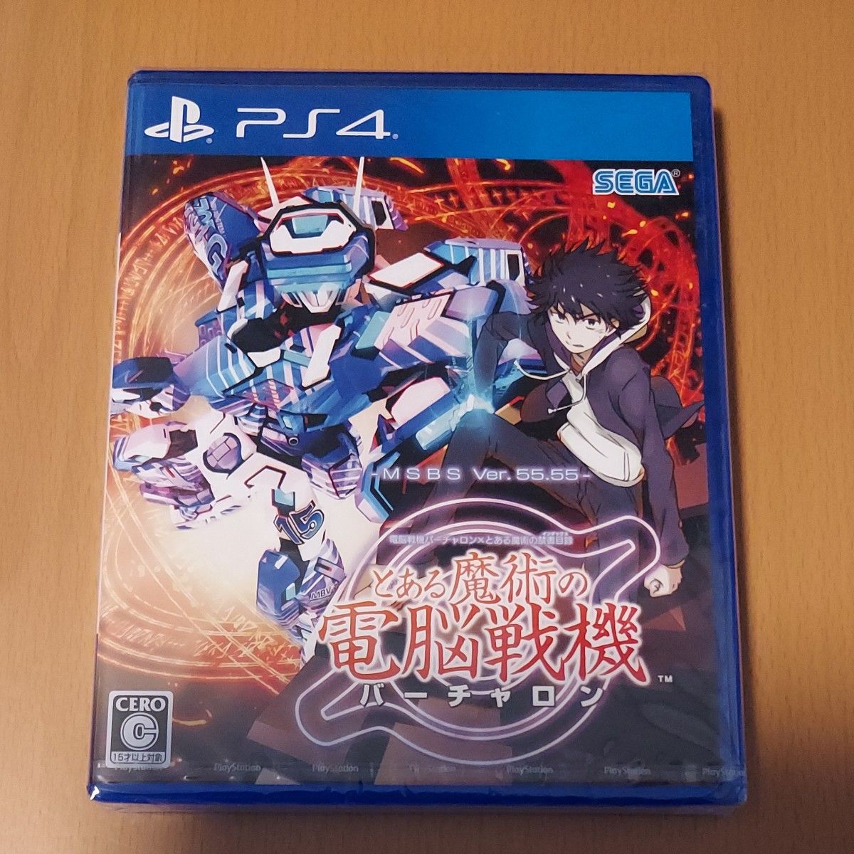 PS4 とある魔術の電脳戦記バーチャロン　非売品ゲームポスター 電脳戦機バーチャロン×とある魔術の禁書目録 とある魔術の電脳