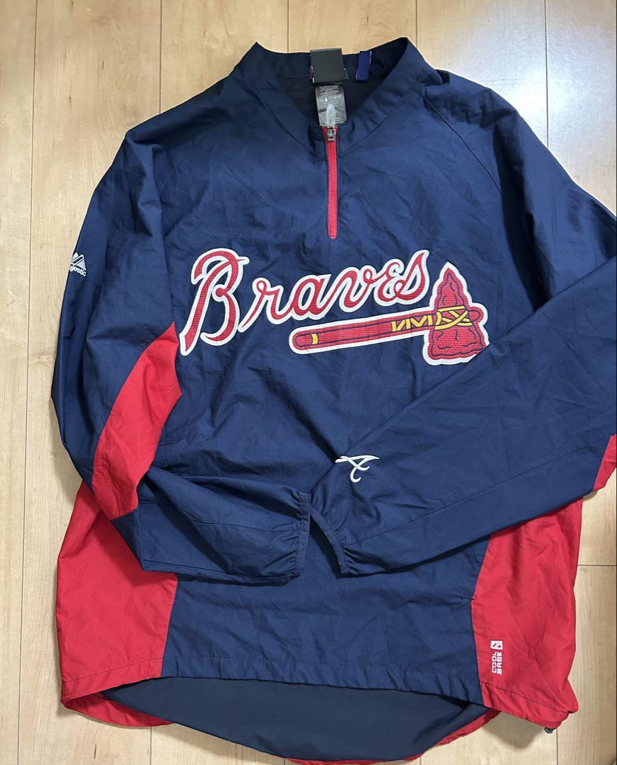 Atlanta Bravesジップアップジャケット Majestic 袖取外し可 Majestic Atlanta Braves MLB Jackets for sale | eBay