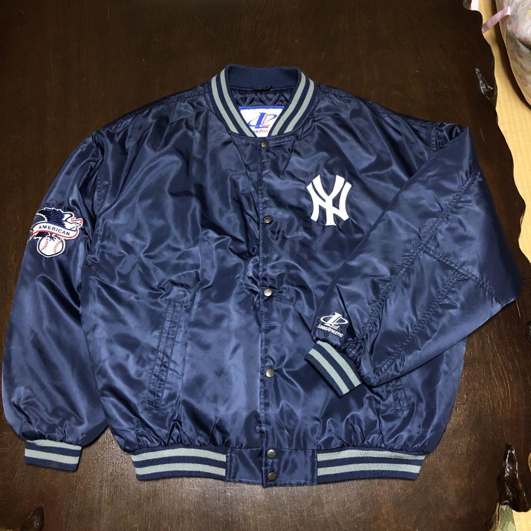 New York Yankees Vintage 90s Starter Satin Bomber Jacket