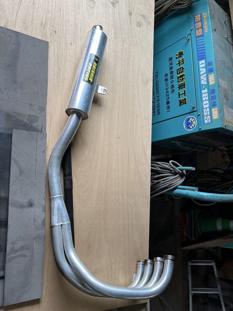 ZRX400 ダイシンレーシングマフラー （中古】ダイシンレーシング
