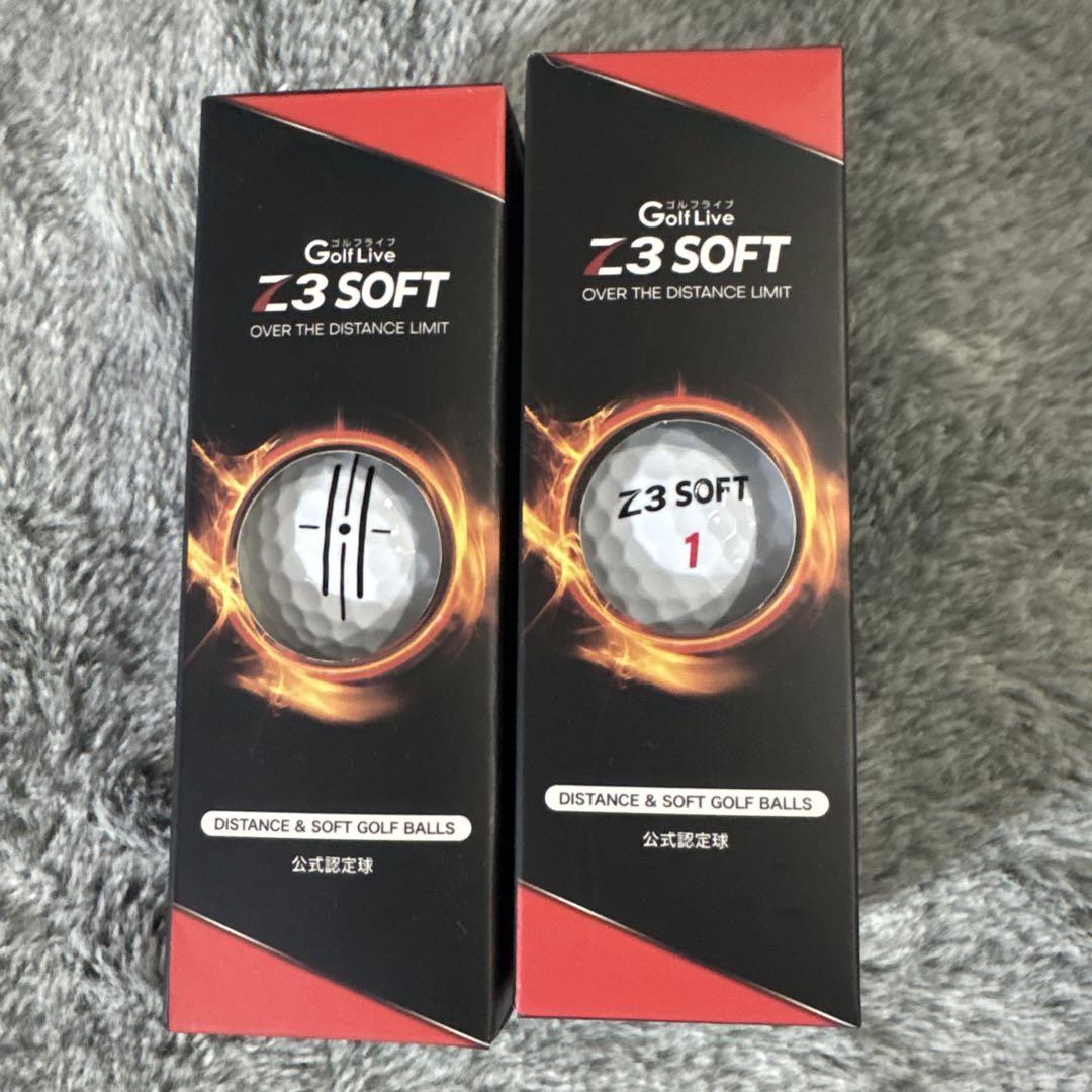 【新品未開封】Golf Live Z3 SOFT ゴルフボール 5ダース 60球 新品未開封】Golf Live Z3 SOFT ゴルフボール 5ダース 60球