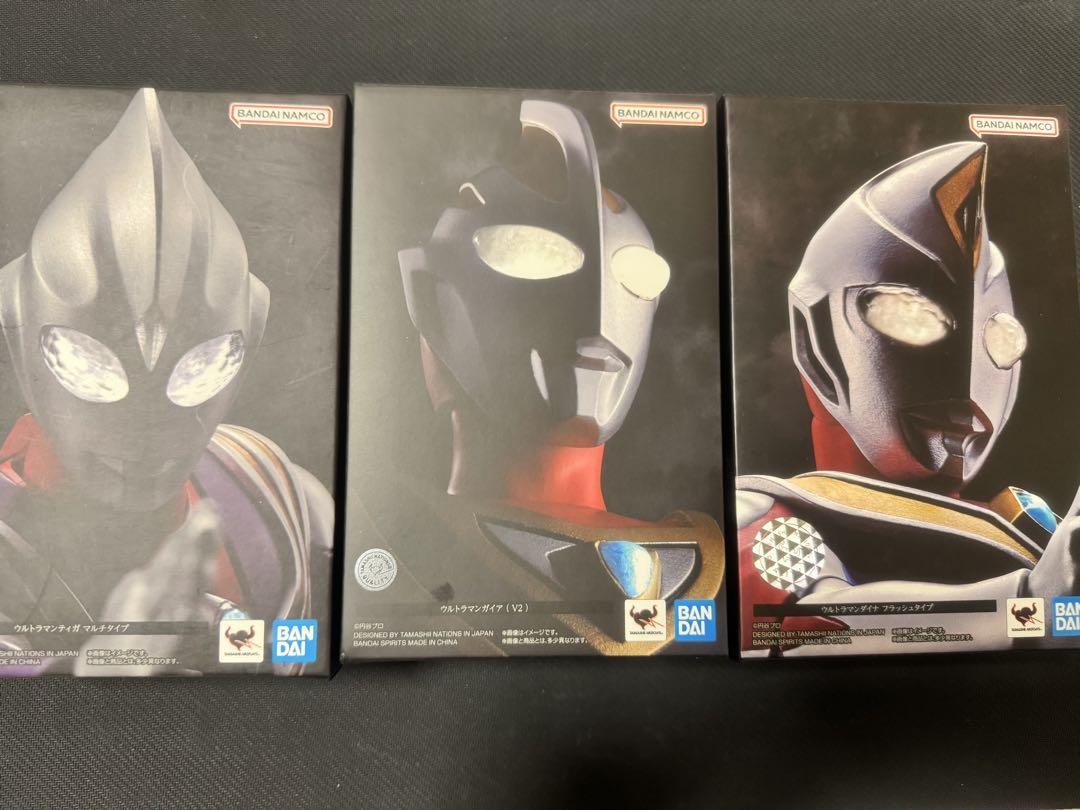ウルトラマン 真骨頂 ティガ、ダイナ、ガイア TDG （S.H.