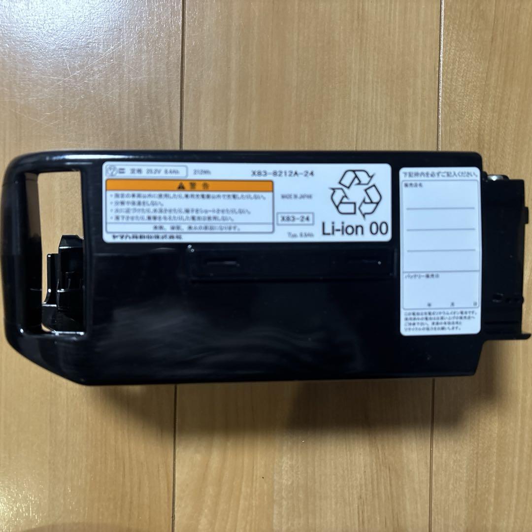YAMAHA 電動自転車用バッテリー X83-8212A-24 YAMAHA ヤマハ 電動自転車 バッテリー 8.9Ah ブラック 新品 正規
