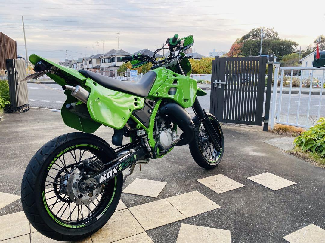 (送料込)カワサキ KDX125 リアフェンダー フロントフェンダー セット 送料込)カワサキ KDX125 リアフェンダー フロントフェンダー セット