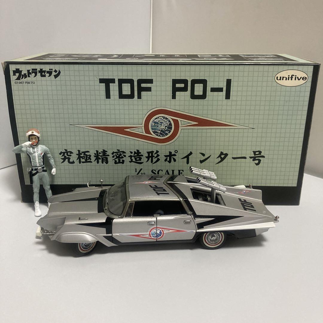 ウルトラセブン TDF PO-1 究極精密造形ポインター号 1/32スケール