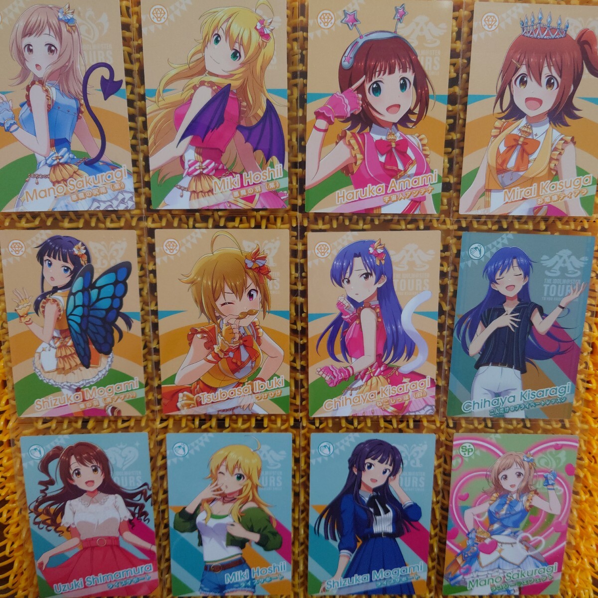 まとめ売り アイドルマスターツアーズ 12枚 アイドルマスター