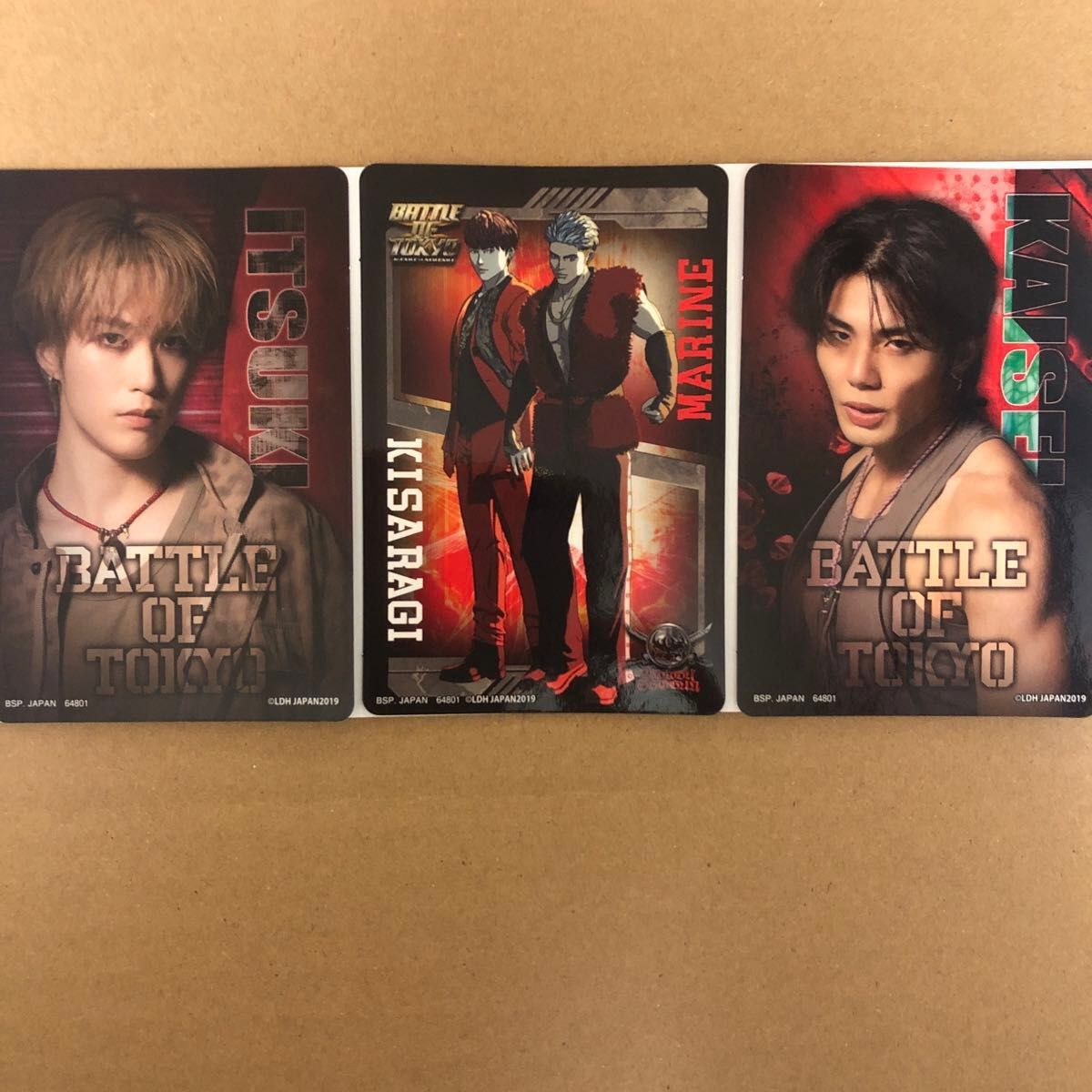 藤原樹 トレカ タイ THE RAMPAGE 藤原樹 THE JET BOY BANGERZ YUHI/KOTA/TAKI