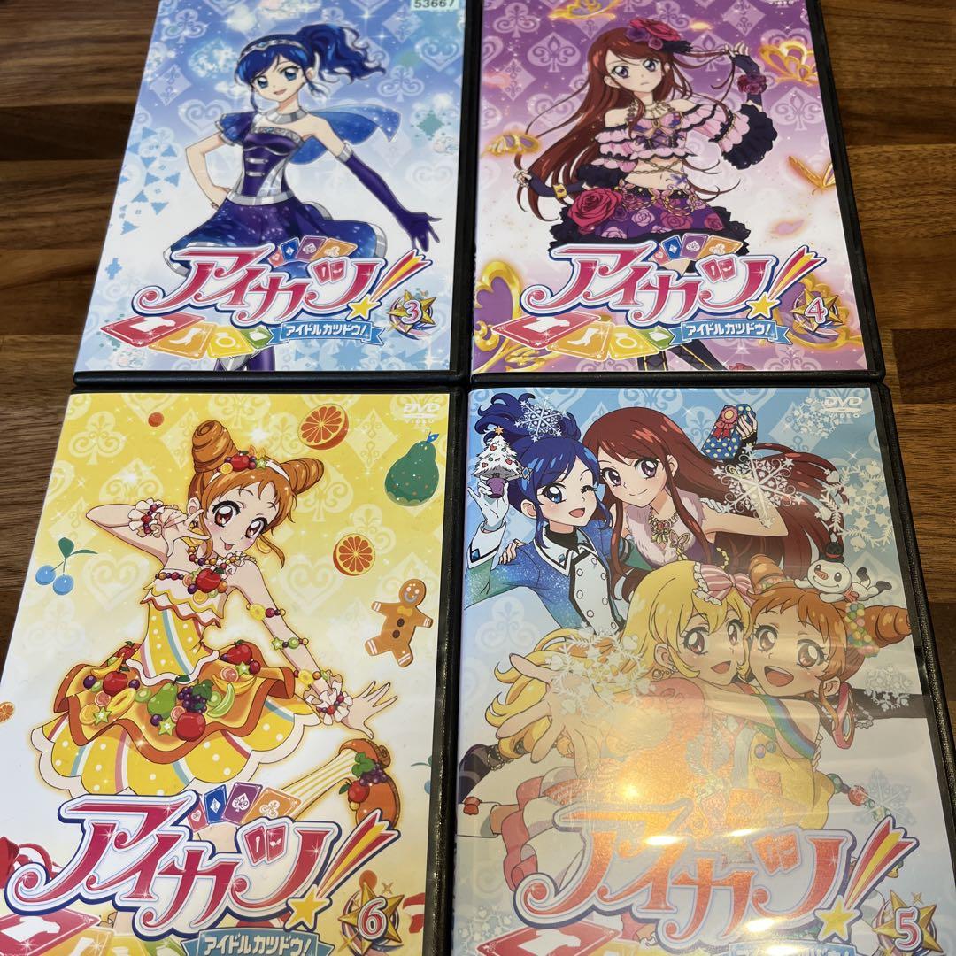 アイカツ！ DVD 4 5 6 7 セット（TV Anime/Data Carddass