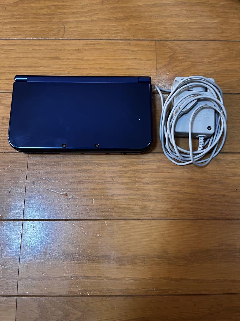 newニンテンドー3DSLL メタリックブルー 充電器付き