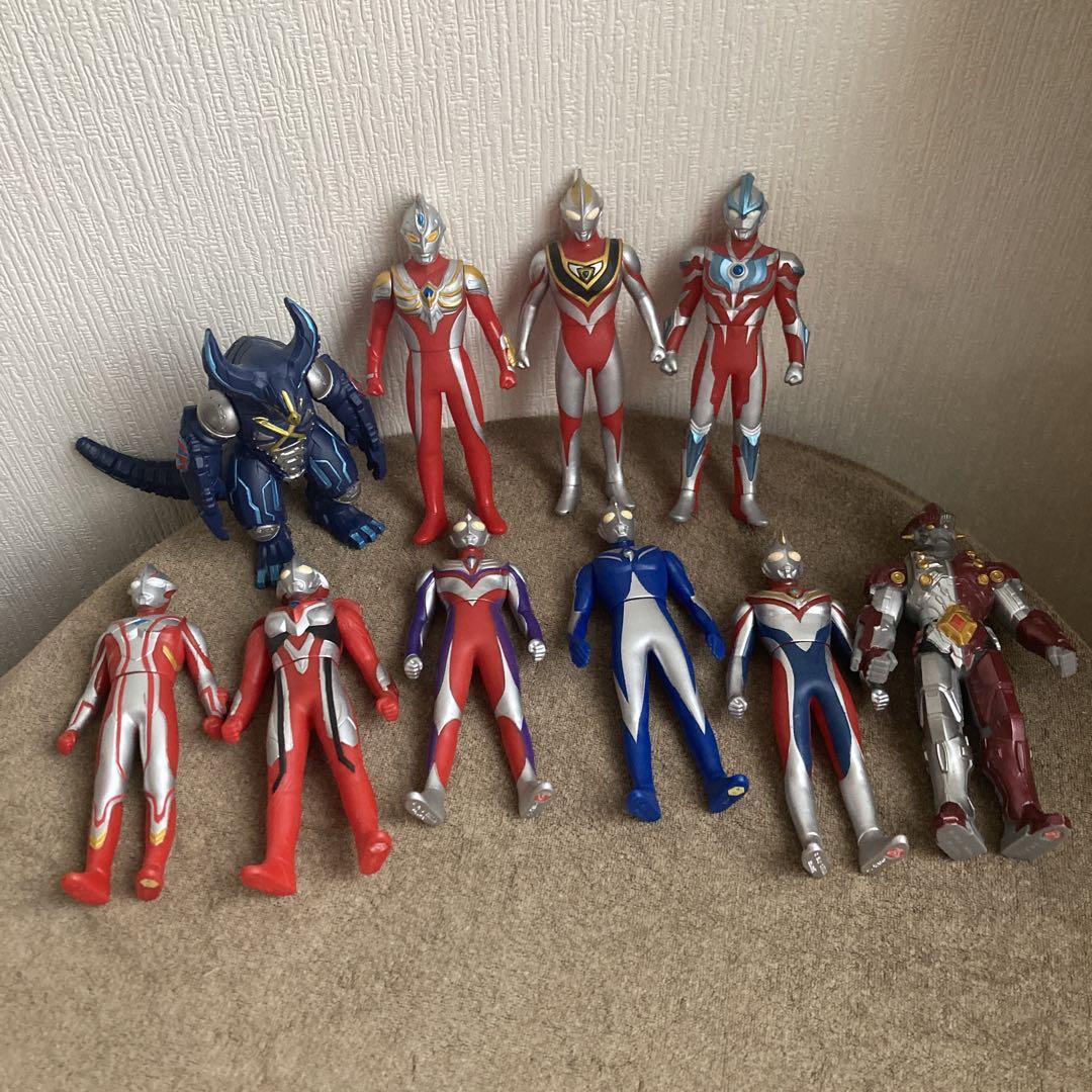 Obake　ウルトラマンソフビ10体セット ウルトラマン ソフビ10体セット （贅沢 ウルトラマンゼアス他