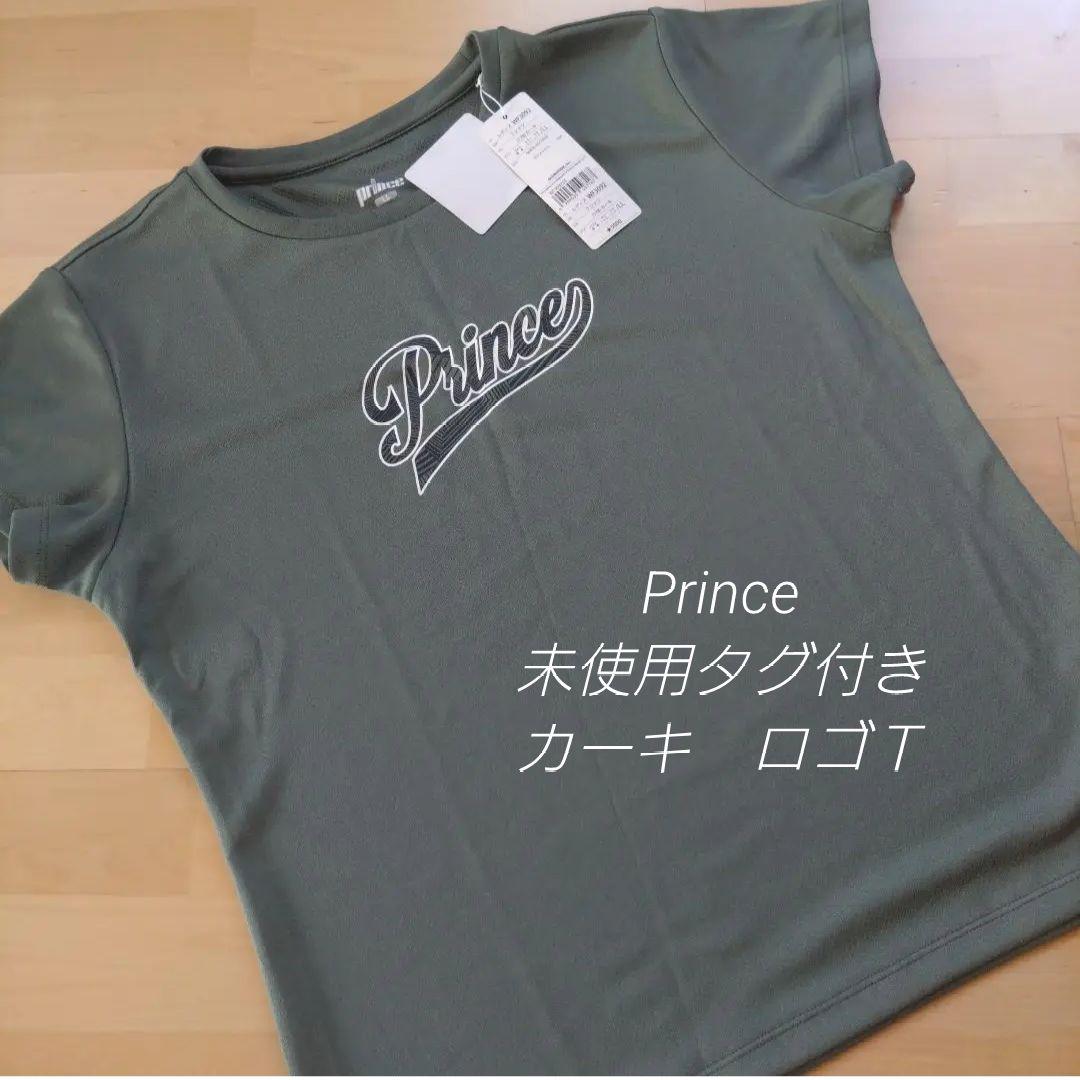 Prince 未使用タグ付 テニスウエアロゴT （プリンス] テニス