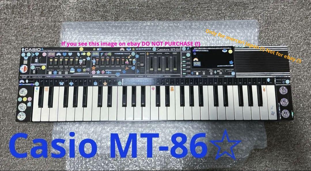 Casio MT-86☆シンセサイザー☆セミアナログ式☆1985年☆日本製