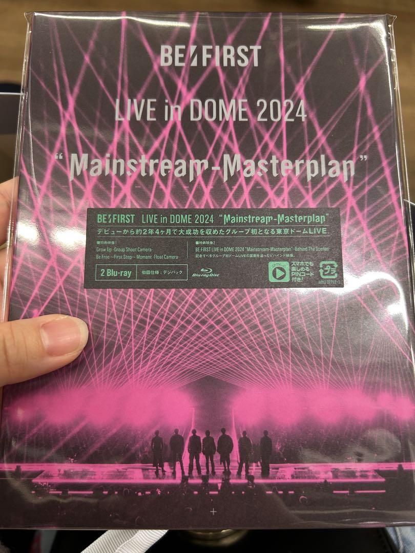 【限定盤】BE:FIRST LIVE in DOME 2024 BMSG MUSIC SHOP限定盤】BE:FIRST LIVE in DOME 2024