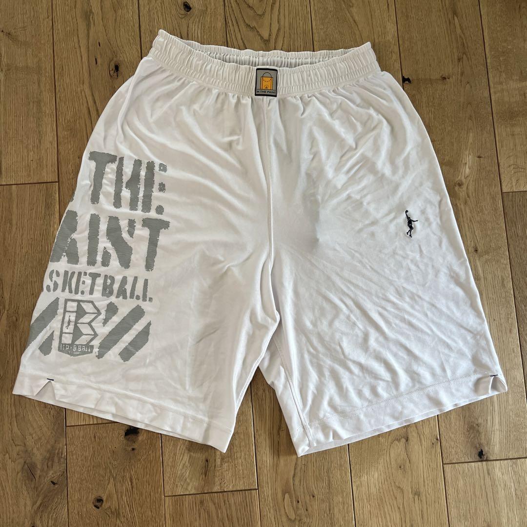 IN THE PAINT バスケットボールパンツ L ホワイト（インザ