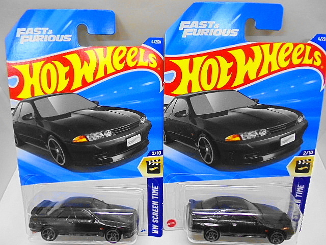 ホットウィール Nissan Skyline GT-R 2台セット Amazon.com: Hot Wheels HKF53 Premium 2-Pack Nissan Skyline