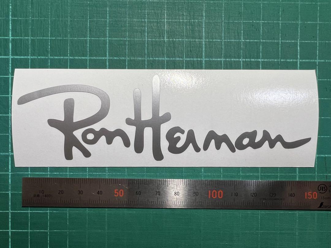 Ron Herman カッティング ステッカー シルバー（新品】ロン