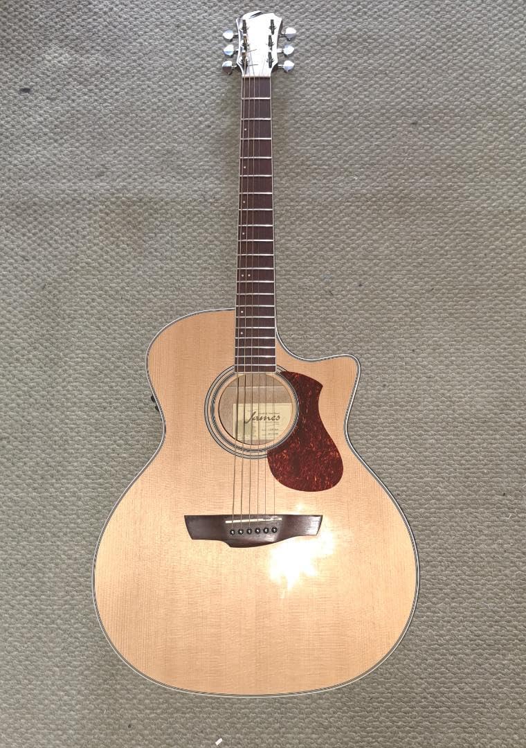 【エレアコ】James J-350C NAT フィッシュマン　ピックアップ搭載 Amazon.co.jp: 【エレアコ】 James J-350C NAT フィッシュマン
