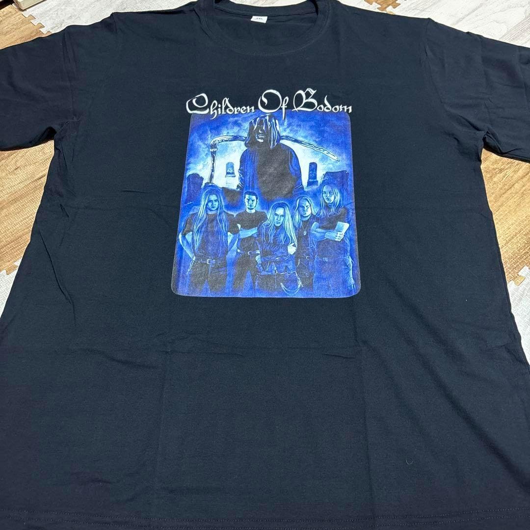 Children Of Bodom ツアーT ロックT バック希少品 サイズL BRING ME THE HORIZON、METALLICA、CHILDREN OF BODOMなど、人気