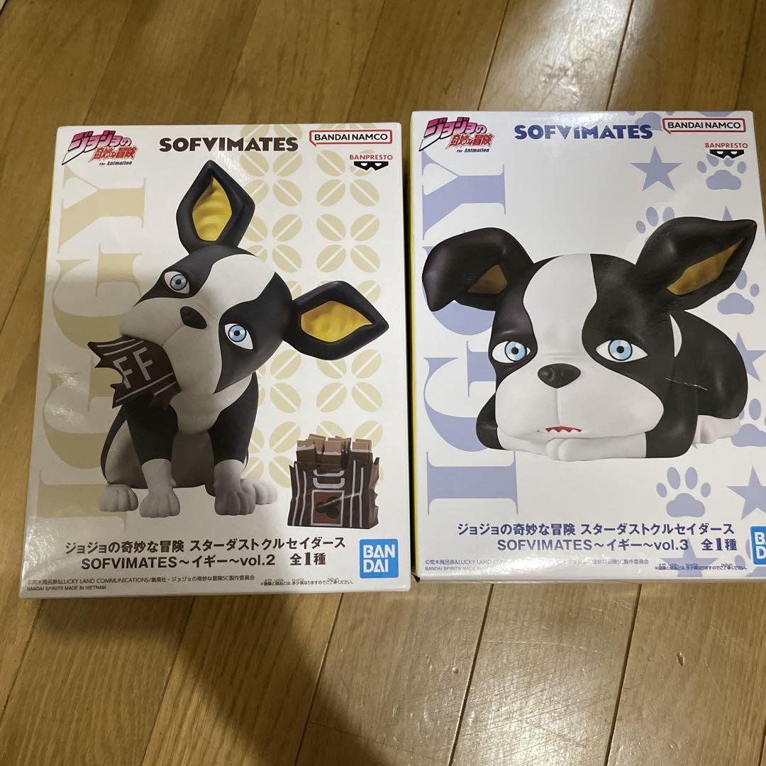 ジョジョの奇妙な冒険 イギー フィギュア 2体セット（BANPRESTO