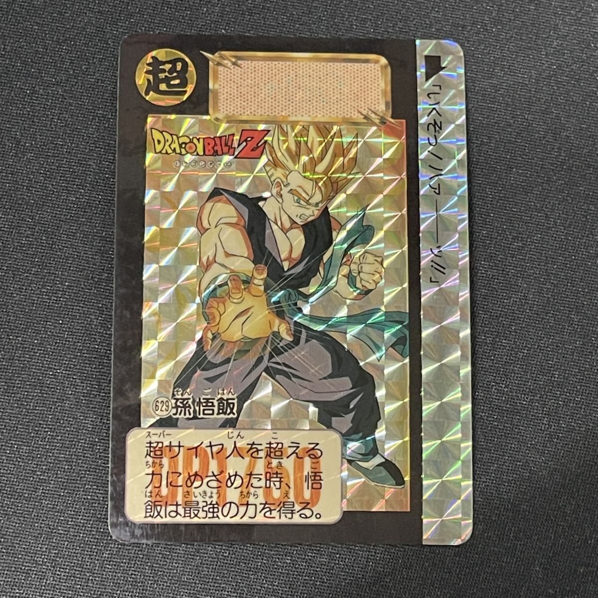 孫悟飯 629 ドラゴンボール カードダス PPカード【KA3148