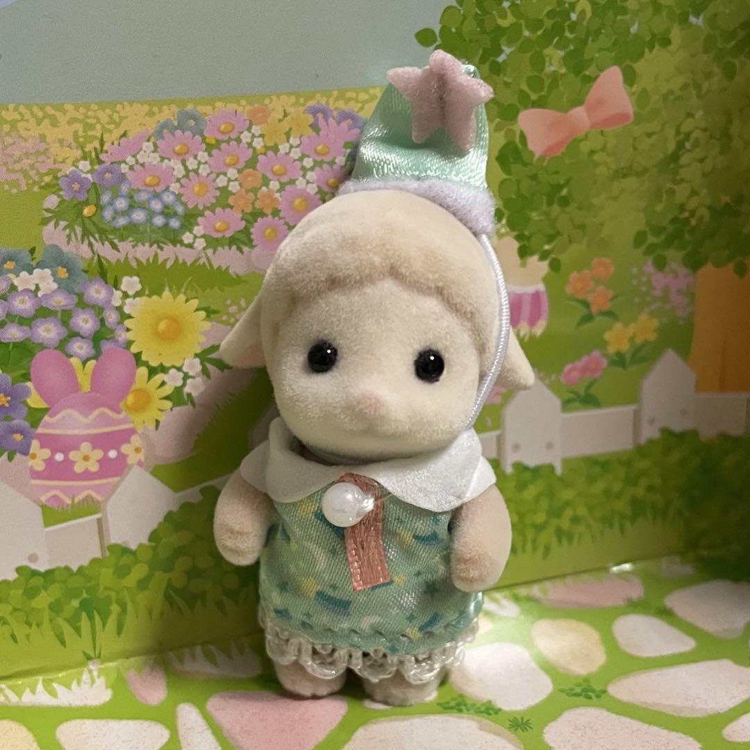シルバニア　ひつじ Amazon.com: EPOCH Sylvanian Family Doll [Baby Sheep] Hi-07