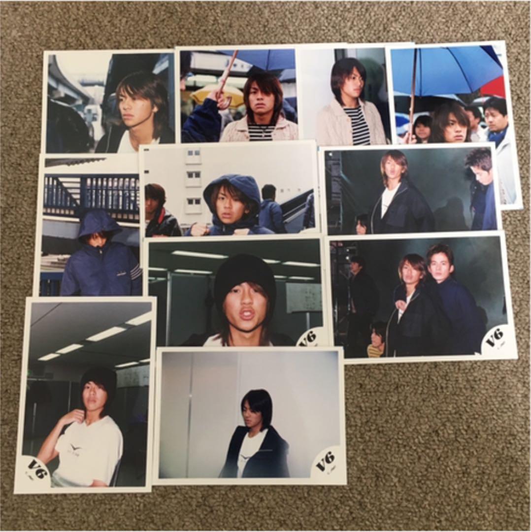 V6 森田剛 公式写真 11枚セット（V6 森田剛① 公式写真 8枚