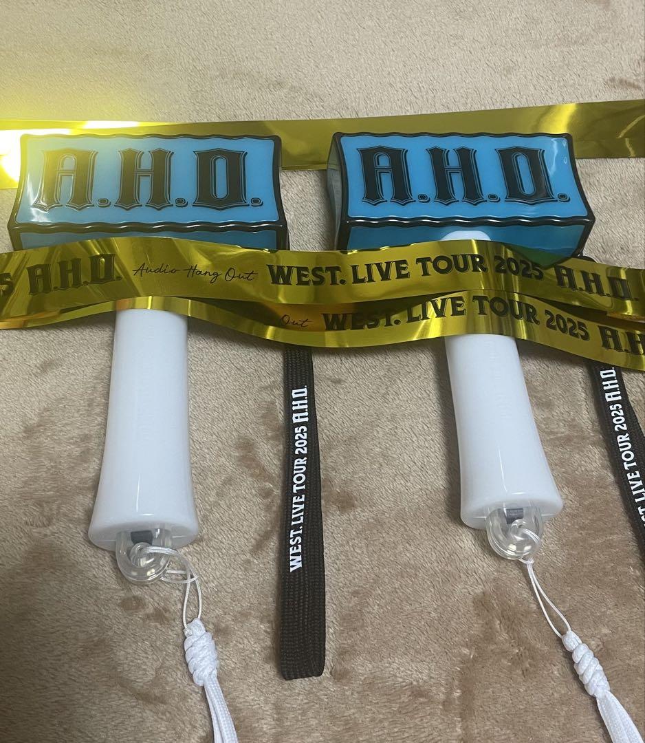 WEST. ペンライト A.H.O. ツアーグッズ （WEST.LIVE TOUR 2025