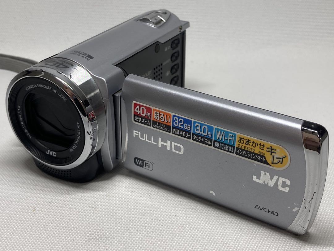 概ね美品 JVC Victor Everio GZ-EX270-S d01d32 強靭
