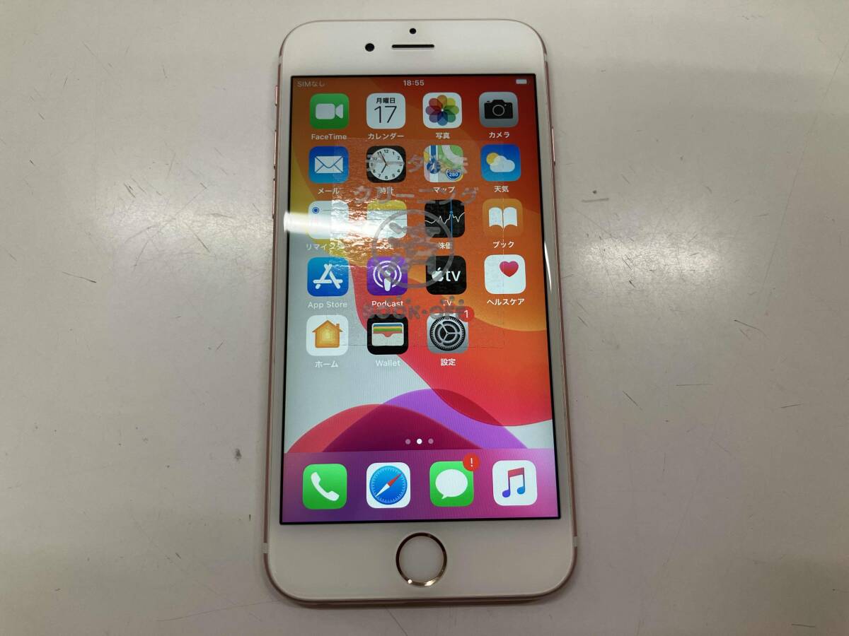 ジャンク Apple MKQR2J/A iPhone 6s 64GB ローズゴールド au