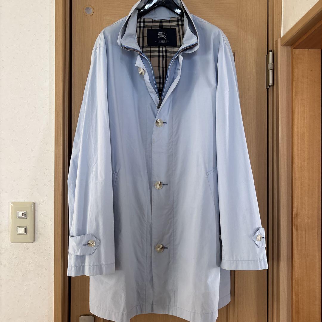 【人気⭐BURBERRY BRIT】グレーベージュ　　スプリングコート　38 人気⭐BURBERRY BRIT】グレーベージュ スプリングコート 38