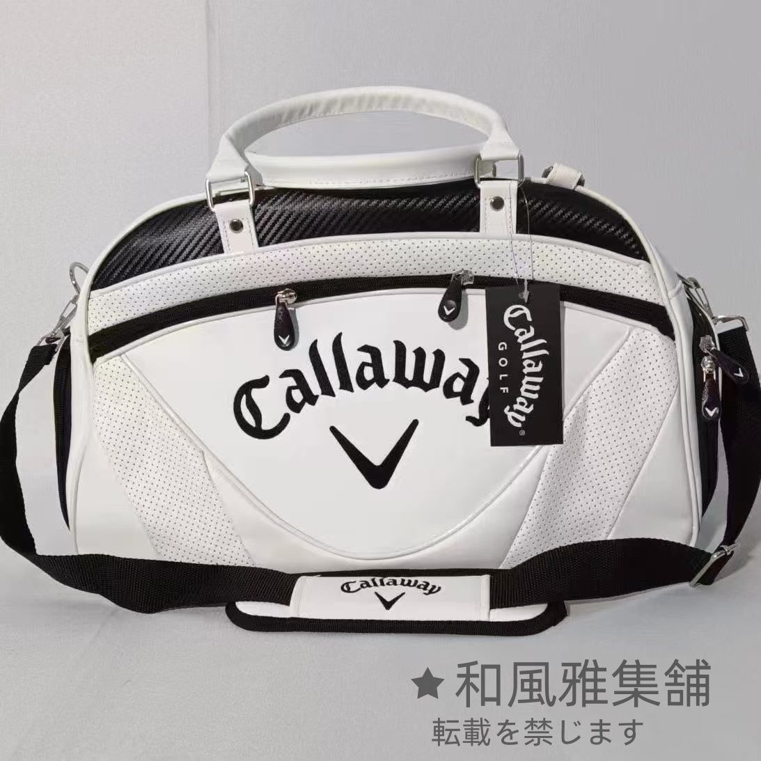 Callaway（キャロウェイ） ゴルフ ボストンバッグ ゴルフ服 white Amazon.co.jp: キャロウェイ (Callaway) ボストンバッグ SPORT
