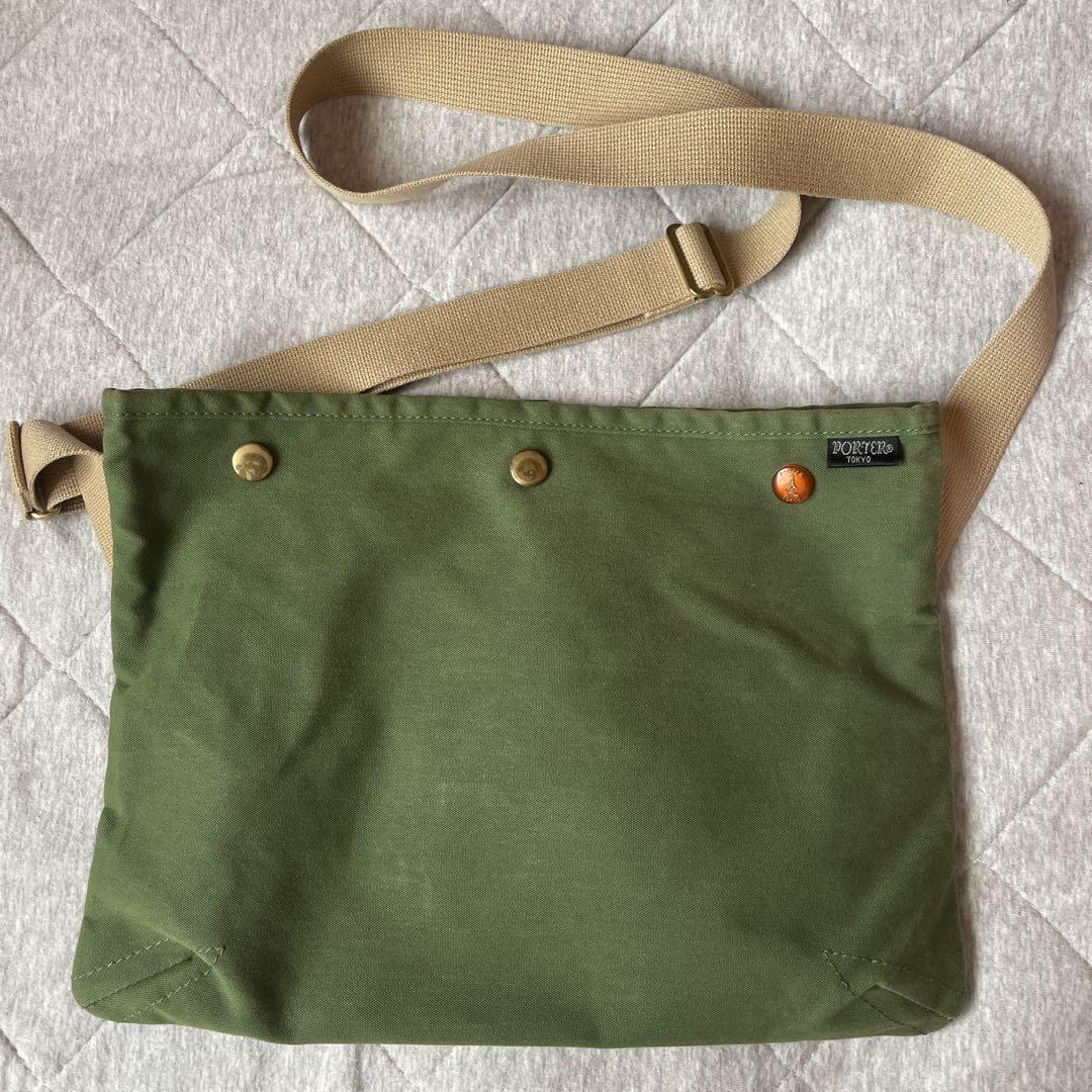 PORTER サコッシュ ショルダーバッグ オリーブ ポーター PORTER ポーター フォース ショルダーバッグ 855ー