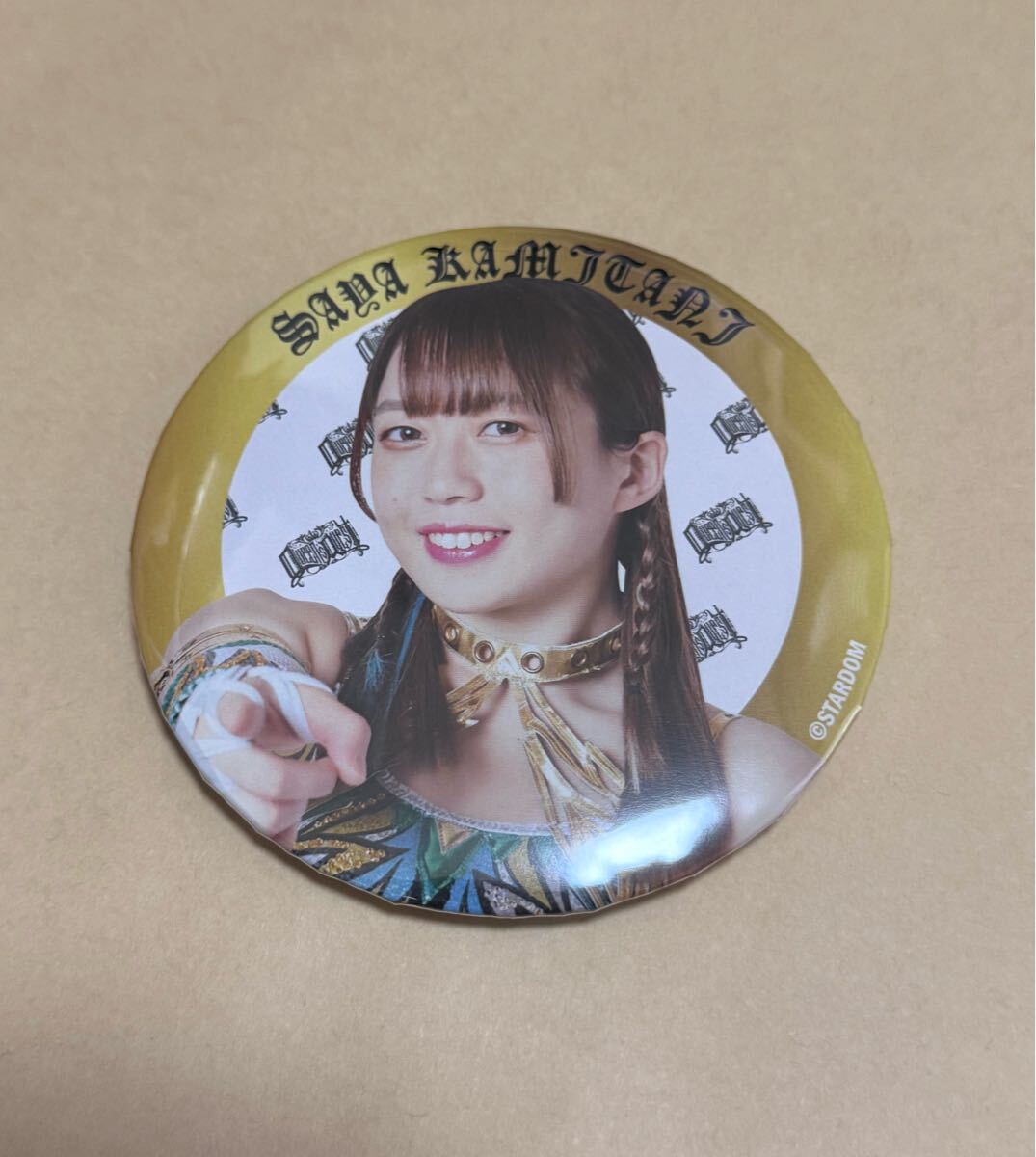 スターダム トレーディング缶バッジ 上谷沙弥 STARDOM （STARDOM