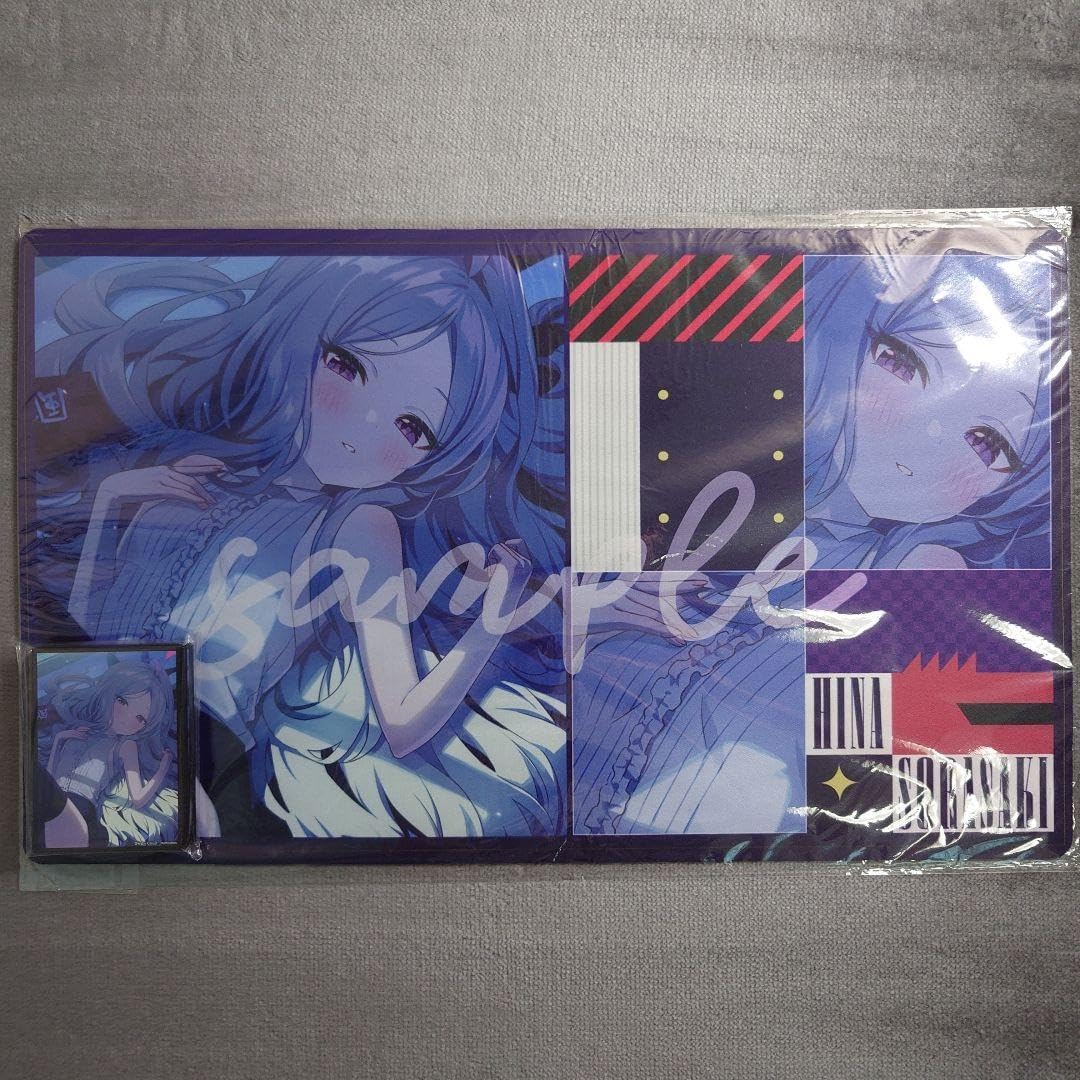 2 ブルアカ 横になる&腕章 空崎ヒナ スリーブ&プレイマット