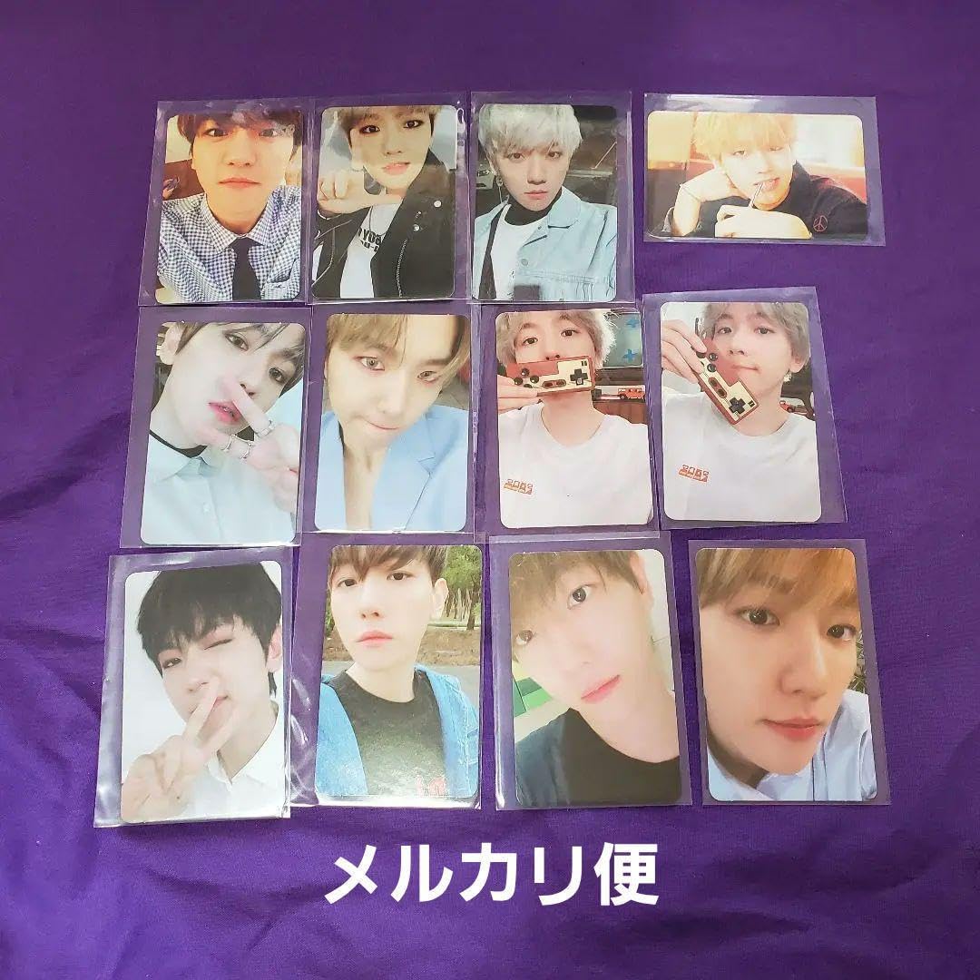 ベッキョン 日本アルバム BAEKHYUN 封入&クリアトレカ 12枚セット 5c14e921f0b5fa20b143f958f7a590