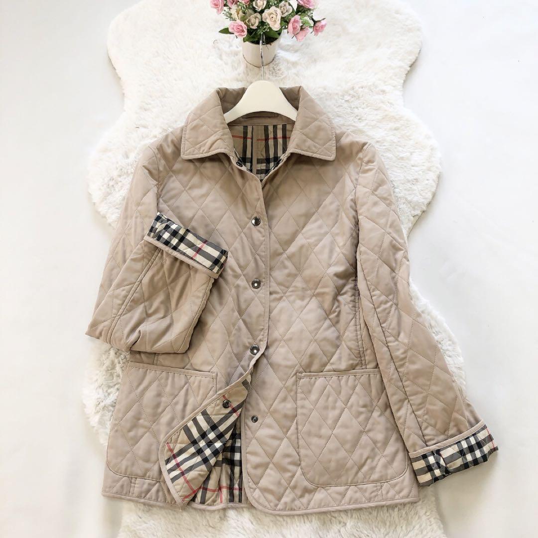 BURBERRY*バーバリーロンドン キルティングジャケット コート