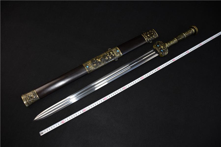 模様鋼双溝風雲剣 模造刀 模擬刀 日本刀 居合刀 刀装具 太刀